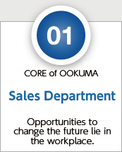 01 PROCESS of OOKUMA Sales department